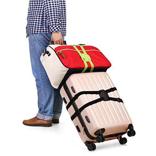  Luggage Straps Bag Bungees for Add a Bag Easy to Travel  Suitcase Elastic Strap Belt | Luggage Straps