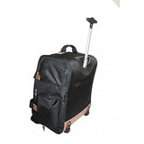 Boardingblue Rolling Personal Item America, Britis Airways, Frontier Spirit Jetblue (Black)
