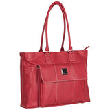 Kenneth Cole Reaction Women's Casual Fling Ladies Tote Laptop, Dark Red