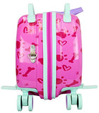 Nickelodeon Paw Patrol Boys - Girls Carry On Luggage 20" Kids Ride-On Trunky Suitcase (GIRL MULTI)