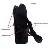 Bigcardesigns Black Fashion Shoulder Bag School Backpack for Boys Girls with Lunch Bag