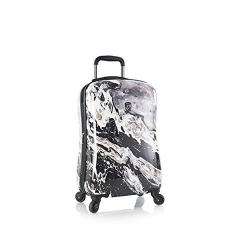 Heys America Unisex Nero 21" Spinner Black/White One Size