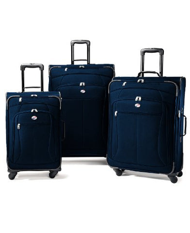 American Tourister At Pop Three-Piece Spinner Set, Navy, One Size