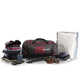 Ecko Unltd Steam 32" Large Rolling Duffel Bag,  Red,  One Size