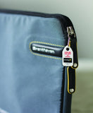 Dynotag Web/Gps Enabled Qr Code Smart Micro Zipper Tags: 9 (3X3Strip)+Snaphooks