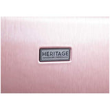 Heritage Travelware 20" Charter Park Colorblock, Rose Gold/Black