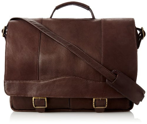 David King & Co. Porthole Brief With Inside Organizer, Cafe, One Size