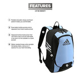adidas Stadium II Backpack, Team Light Blue, ONE SIZE