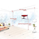 SCOCICI1588 Wall Art Scenery Oil Painting Vector Background with Decorative Dotted Circles Print