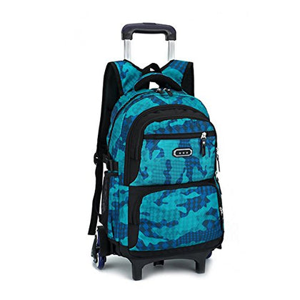 School Bag With Wheels Yub Trolley Schoolbag Wheeled Rolling Backpacks Luggage For Boys And Girls