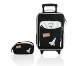 Obersee Kids Luggage And Toiletry Bag Set, Space