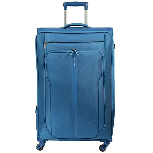 Samsonite Patrono Spinner Carry-On Luggage Large Blue Travel Bag