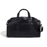 The Gateway Duffel Black Leather Bag by Hook & Albert