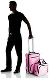 Rockland Luggage 2 Piece Set, Pink, One Size