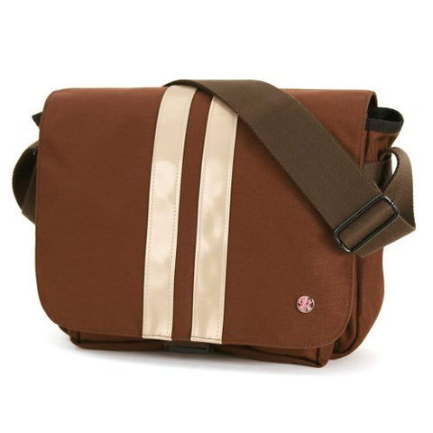 Token Bags Murray Shoulder Bag, Dark Brown/Gold, One Size