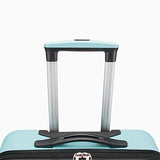 U.S. Traveler Cypress Colorful 3-Piece Hardside Spinner Luggage Set, Mint