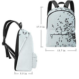 Tyu Prints Backpack Teens Student Bookbag Lightweight Travel Backpack for Girls