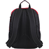 Fuel Sport Active Multi-Functional Backpack, Black/Red Wavy Lines