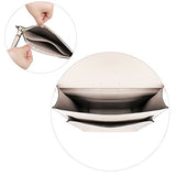 ECOSUSI Women Briefcase Laptop Backpack PU Leather Satchel Messenger Bag Fits up to 14 Inch Laptops