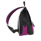 Eastsport Crossbody School Book Bag, Floral Plaid