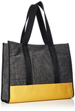Diesel Men's M-CAGE Shopper-Shopping Bag, anthracite/golden rod One Size
