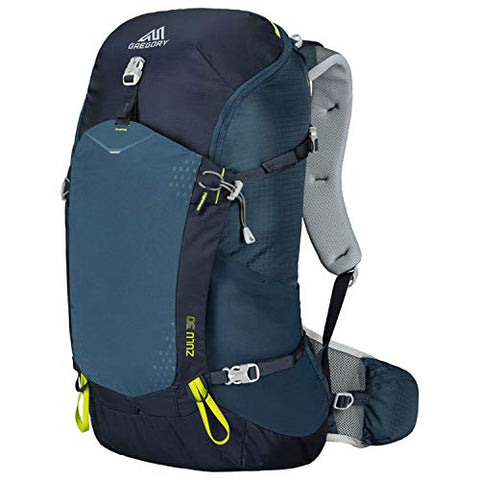 Gregory Mountain Products Zulu 30 Liter Men's Backpack, Navy Blue, Large