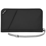 Pacsafe RFIDsafe V200 Anti-Theft RFID Blocking Travel Organizer, Black