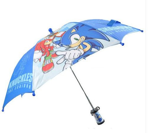 Sonic The Hedgehog Boys 3D Handle Umbrella Size