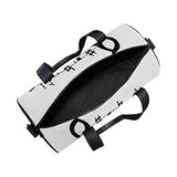 OuLian Gym Bag Music Notes Clipart Women Canvas Duffel Bag Cute Sports Bag for Girls