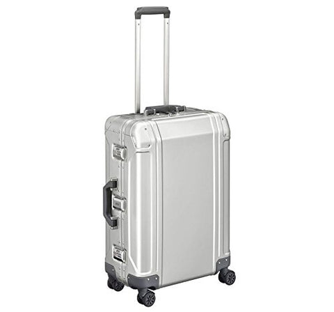 Zero Halliburton Geo Aluminum 3.0 24" Spinner Travel Case in Silver