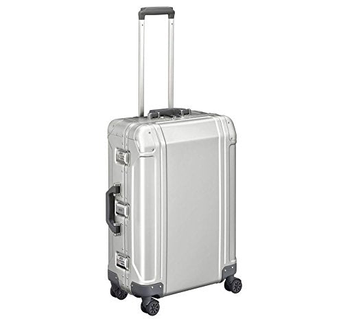 Zero Halliburton Geo Aluminum 3.0 24" Spinner Travel Case in Silver