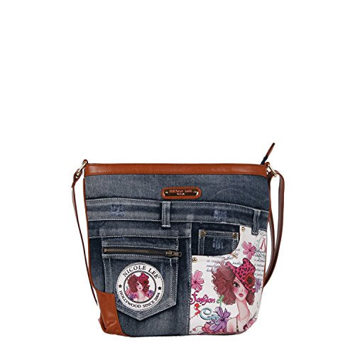 Nicole Lee Cross Body Bag, Sunny White, One Size