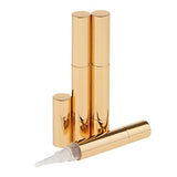 Baoblaze Pack of 3 Pieces 5ml Empty Twist Pen with Brush Travel Portable Eyelash Lip Gloss Tube