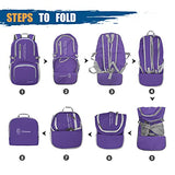 ZOMAKE Lightweight Packable Backpack Water Resistant Hiking Daypack, Small Travel Backpack for Women Men