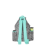 AME and Lulu Black Shutters Tennis Backpack