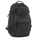 Highland Tactical Roger Heavy Duty Backpack (Hlbp19) (Black)