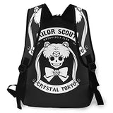 Sai-Lor Mo-On Backpack Travel College School Daypack Bookbag Casual Sports Backpack Laptop Backpack For Women Men