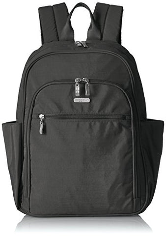Essential Laptop Backpack With Rfid Messenger Bag, Charcoal, One Size