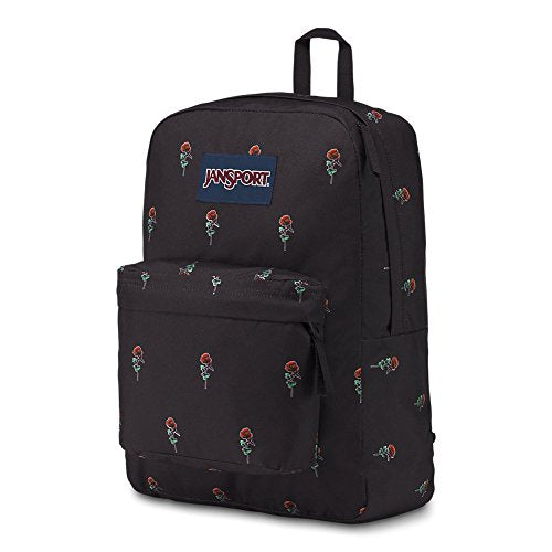 black backpack with roses jansport Leopard Rose Half Pint FX Mini inch laptops JanSport Cool Student Pastel Petals