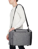AmazonBasics Slim Carry On Travel Backpack, Grey - Weekender