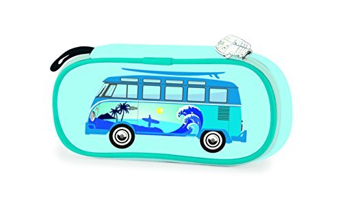 Vw Collection By Brisa Pencil/Cosmetic Case - Campervan Surf Bus - Official Vw Licensed Product