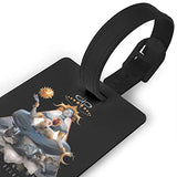 LuckyTagy Devin Townsend Project Transcendence Vintage Luggage Tag Initial Bag Tag Suitcase Tag