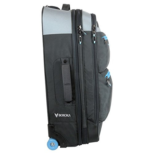 Shop Bondka 28" Canvas Rolling Luggage Luggage Factory