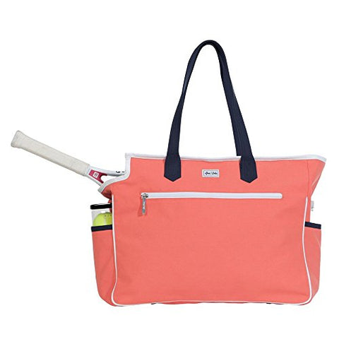 Ame & Lulu Women Kensington Court Bag Coral/Navy