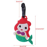 Carise Cartoon Luggage Tag Creative Suitcase ID Address Holder Baggage Boarding Tags
