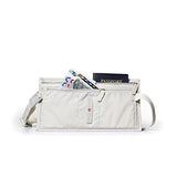 Swiss Gear Double-Pocket Money Belt With Adjustable Elastic Belt - Ultra Light And Durable