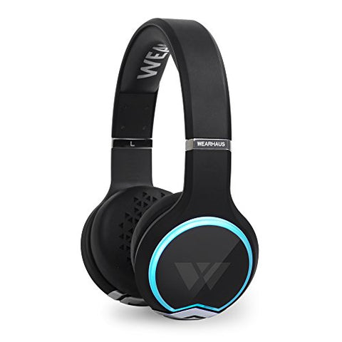 Wearhaus Arc Bluetooth Headphones, Best On-Ear Hd Stereo W/ Custom Light Ring, Wireless Sharing,