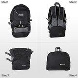 Nomad and Parkit Ultralight 35L Waterproof Backpack for Camping, Hiking, Travel – XL Men, Women