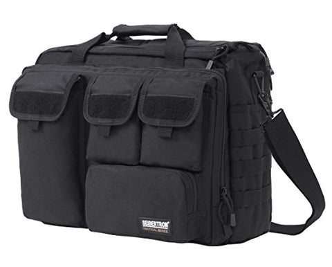 Seibertron Pro- Multifunction Mens Military Tactical Outdoor Shoulder Messenger Laptop Bag Handbags
