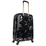 Aimee Kestenberg Women'S Midnight Floral 24" Hardside Expandable 4-Wheel Spinner Checked Luggage,